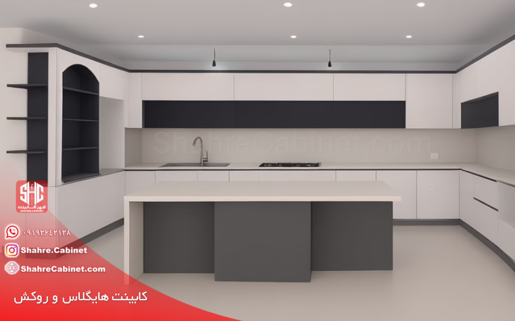 کابینت هایگلاس و روکش در کرج
