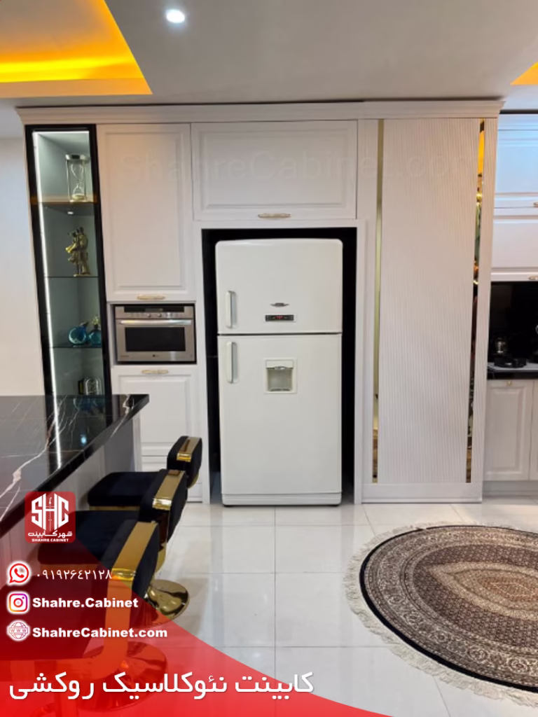 کابینت نئوکلاسیک روکشی 1