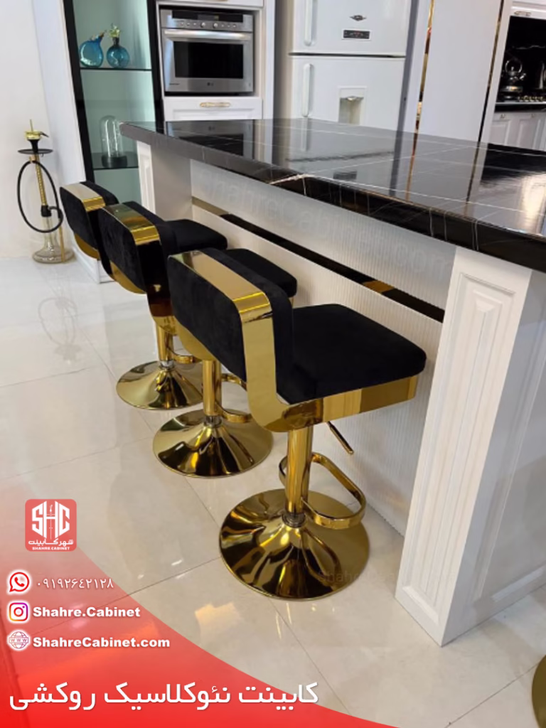 کابینت نئوکلاسیک روکشی 3